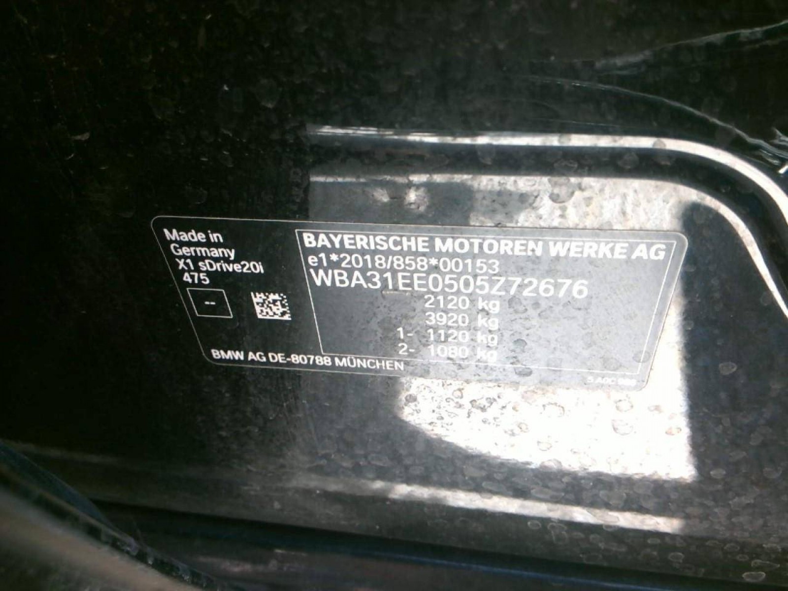 BMW - X1 U11 - #843206 - 5
