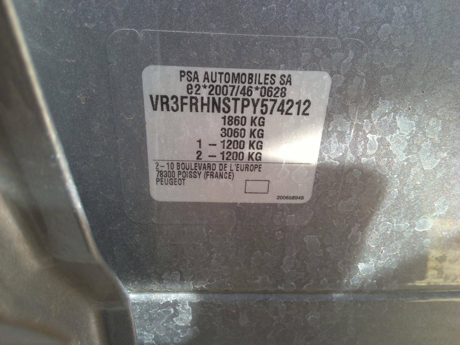 PEUGEOT - 308 SW - #200793 - 2