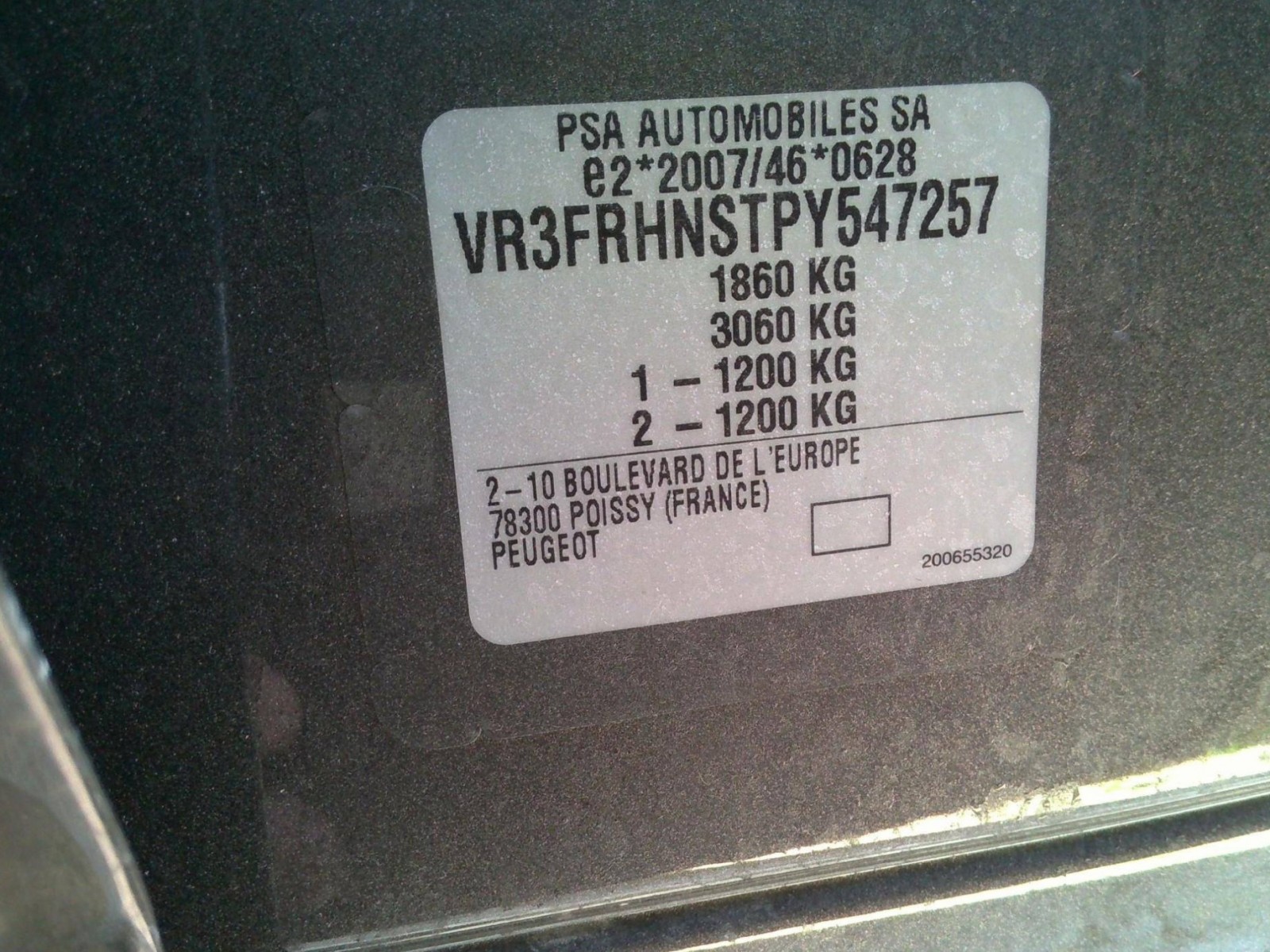 PEUGEOT - 308 SW - #200841 - 12